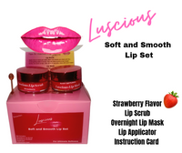 Luscious Lip Set (Lip Scrub & Lip Mask)