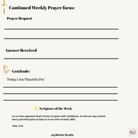 Whispers & Wonders: A Prayer Journal (Digital Download)