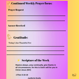 My Sanctuary Prayer Journal (A)