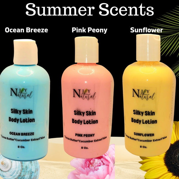 Silky Skin Souffle Lotion, 8 Oz. (Cocoa and Shea Butter Formula)