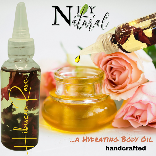 Hibiscus Rose Hydrating Body Oil, 2 Oz.
