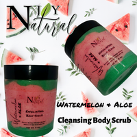 Watermelon and Aloe Cleansing Body Scrub